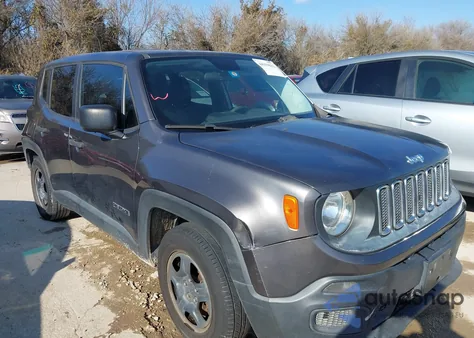 2017 Jeep Renegade Sport Fwd z USA, uszkodzony, nr VIN ZACCJAAB3HPF79829